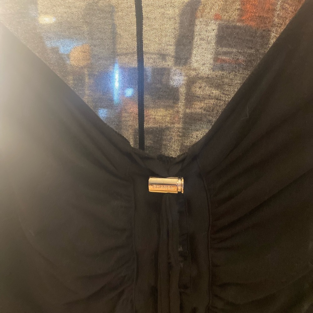 2009 CHANEL Runway Black Batwing Dress - Picture 7 of 13